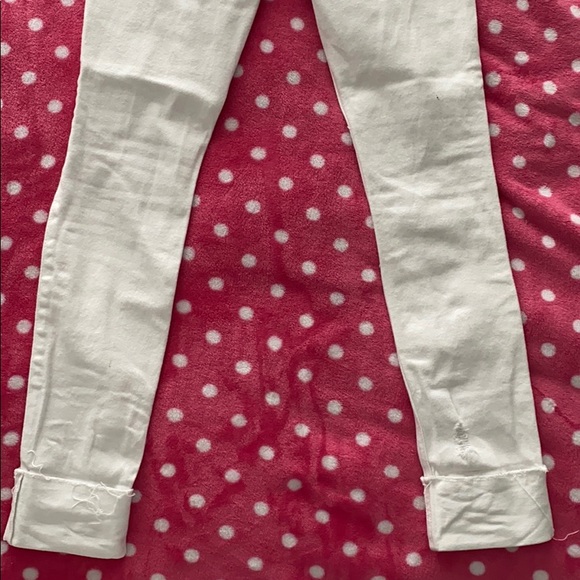 White Low Rise Jeans - Picture 4 of 6